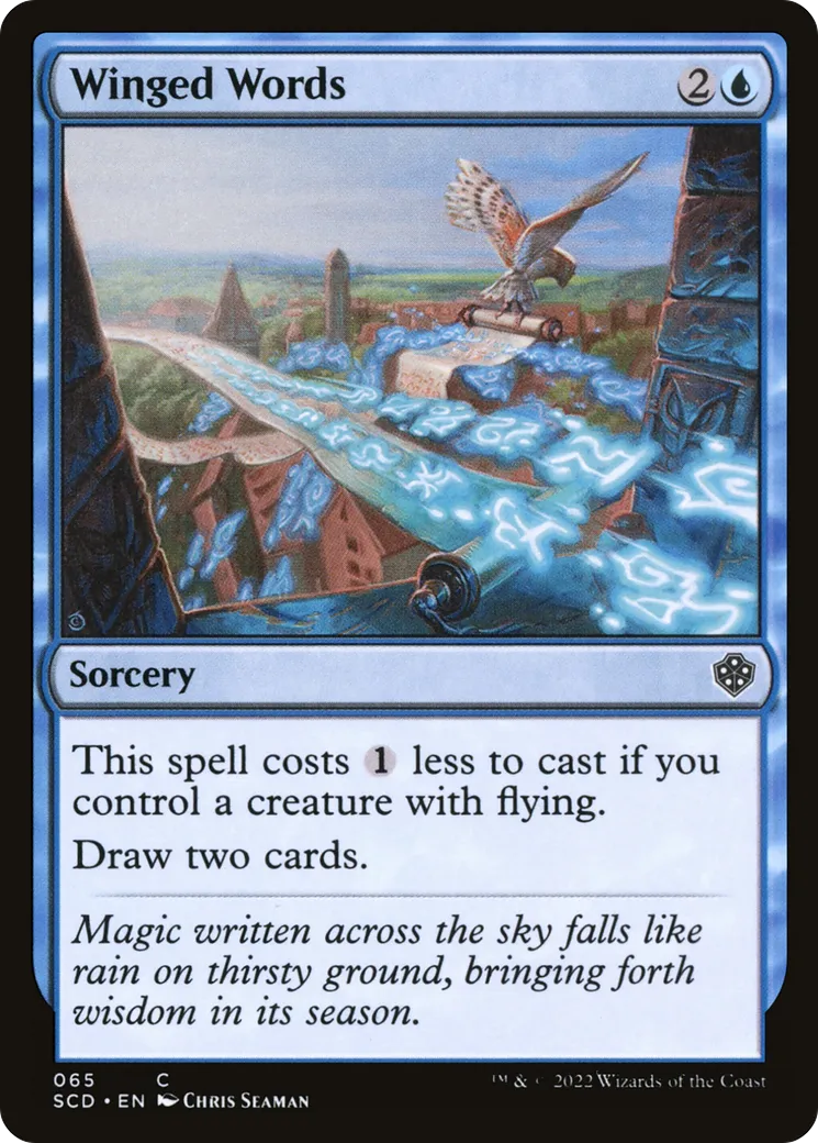 Écrits ailés — Starter Commander Decks — Magic: The Gathering