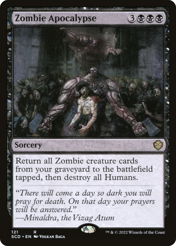 Apocalypse des zombies — Starter Commander Decks — Magic: The Gathering