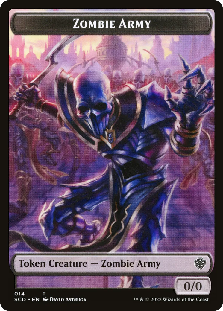 Zombie Army — Starter Commander Decks — Magic: The Gathering