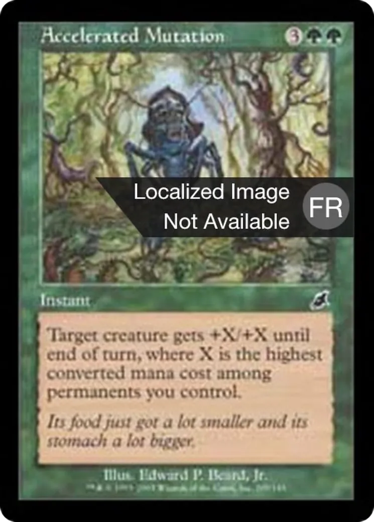 Mutation accélérée — Scourge — Magic: The Gathering