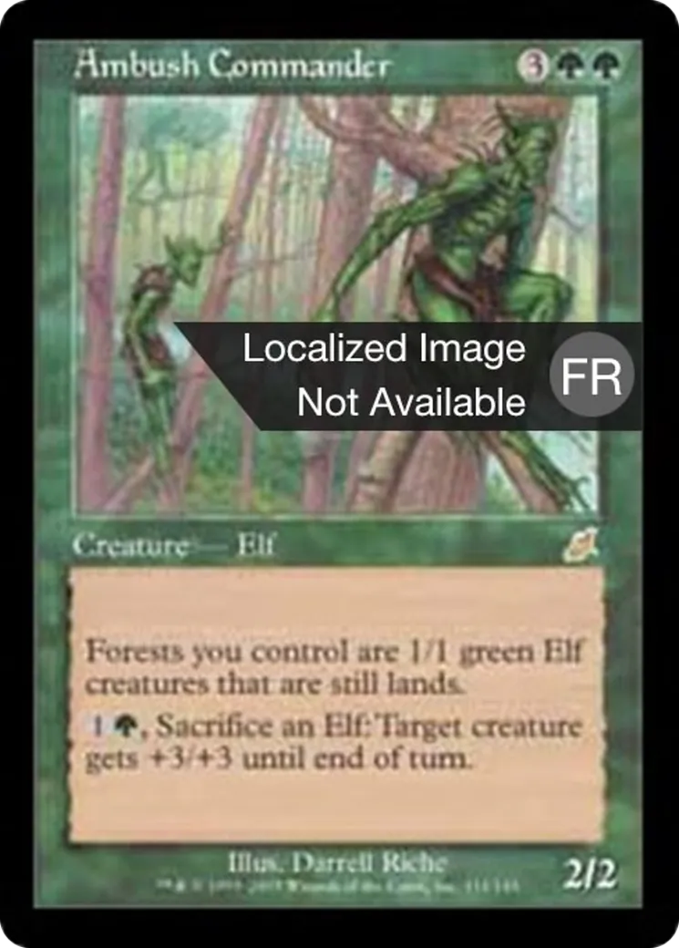Commandant d'embuscade — Scourge — Magic: The Gathering