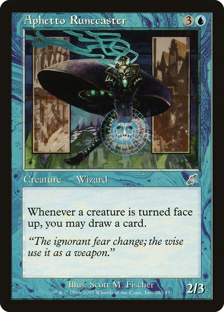 Aphetto Runecaster — Scourge — Magic: The Gathering