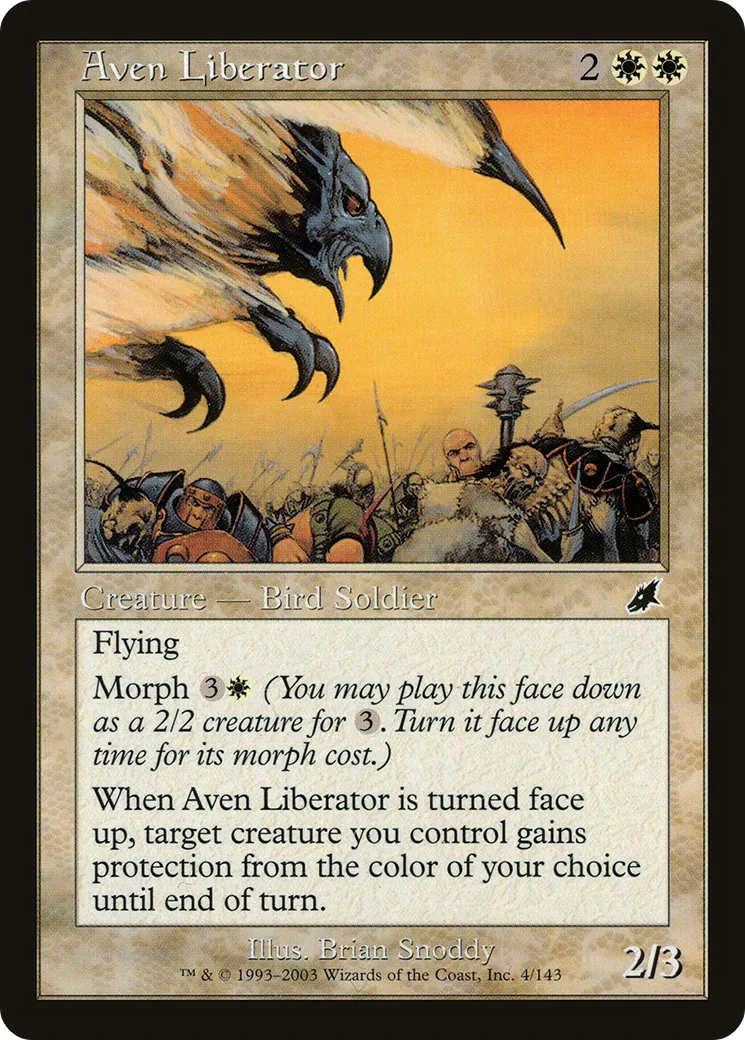 Aven Liberator from Scourge - Magic: The Gathering