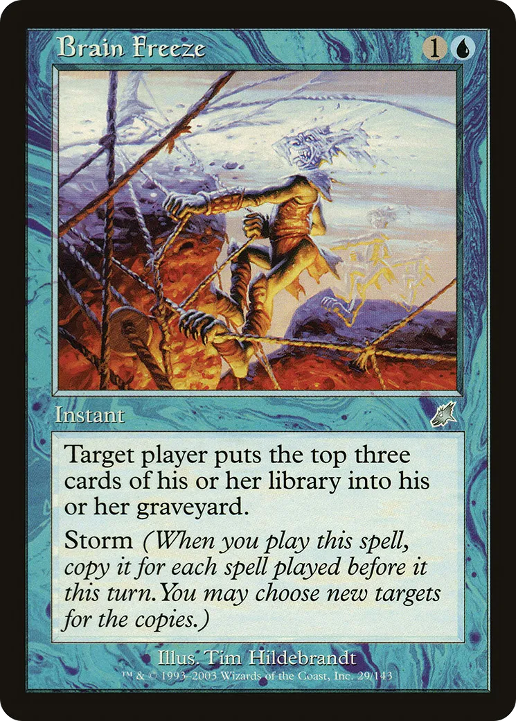 Brain Freeze — Scourge — Magic: The Gathering