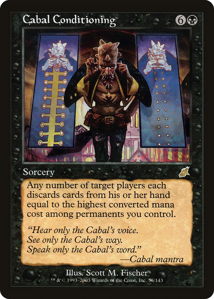 Conditionnement de la Coterie — Scourge — Magic: The Gathering