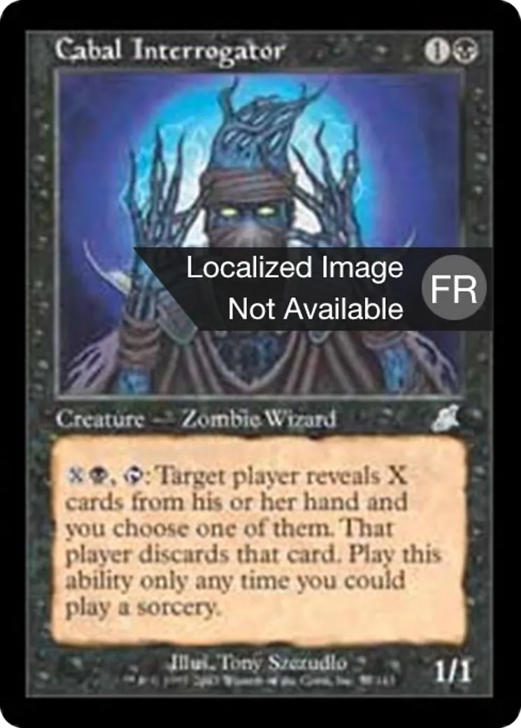 Interrogateur de la Coterie — Scourge — Magic: The Gathering