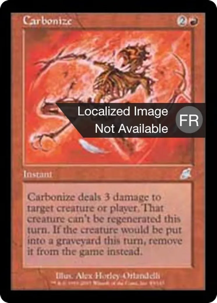 Carbonisation — Scourge — Magic: The Gathering