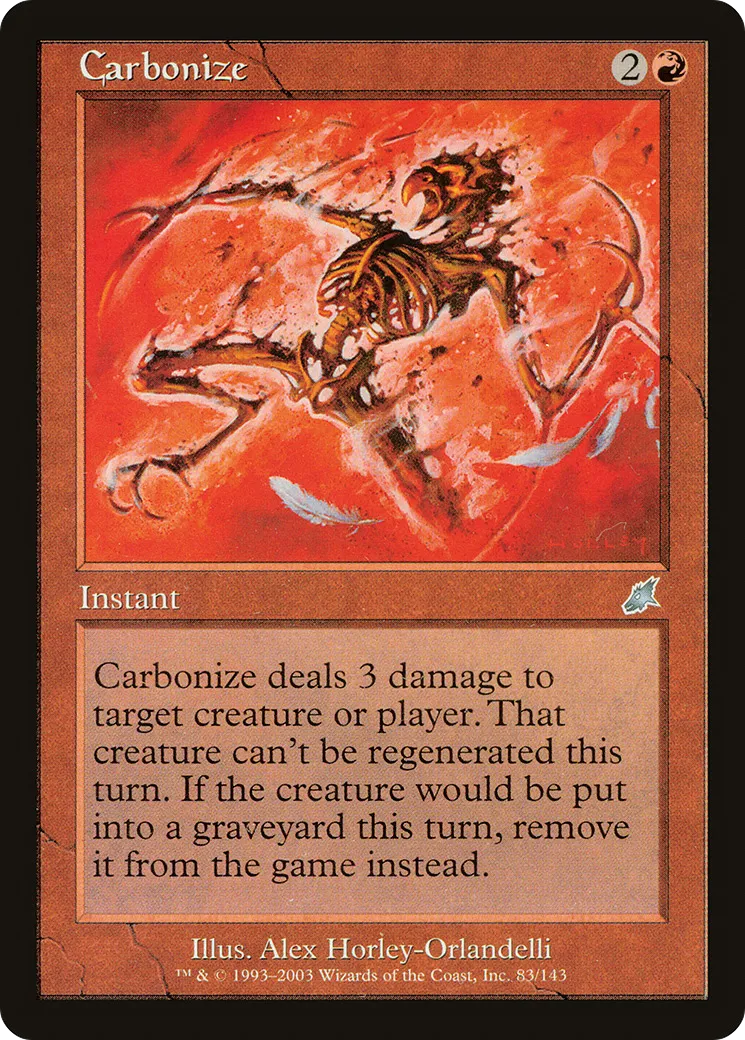 Carbonisation — Scourge — Magic: The Gathering