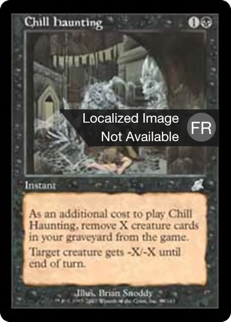 Hantise glaciale — Scourge — Magic: The Gathering
