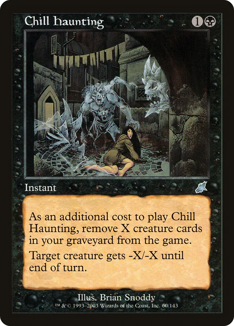 Chill Haunting — Scourge — Magic: The Gathering