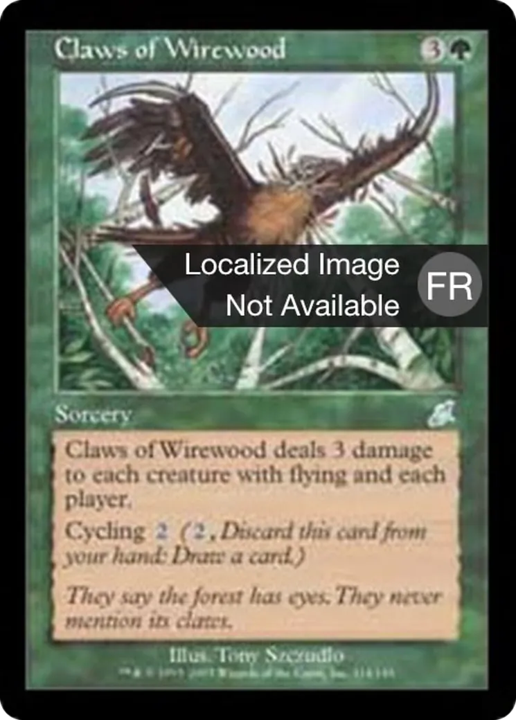 Griffes de Brinbois — Scourge — Magic: The Gathering