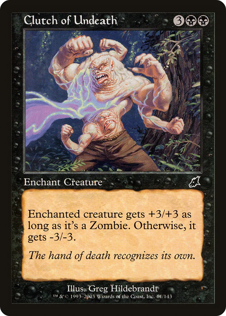 Emprise de la morte-vie — Scourge — Magic: The Gathering