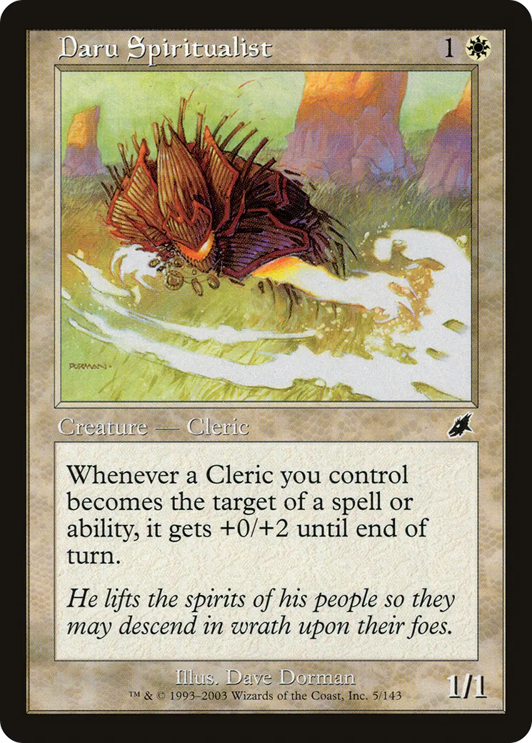 Daru Spiritualist — Scourge — Magic: The Gathering