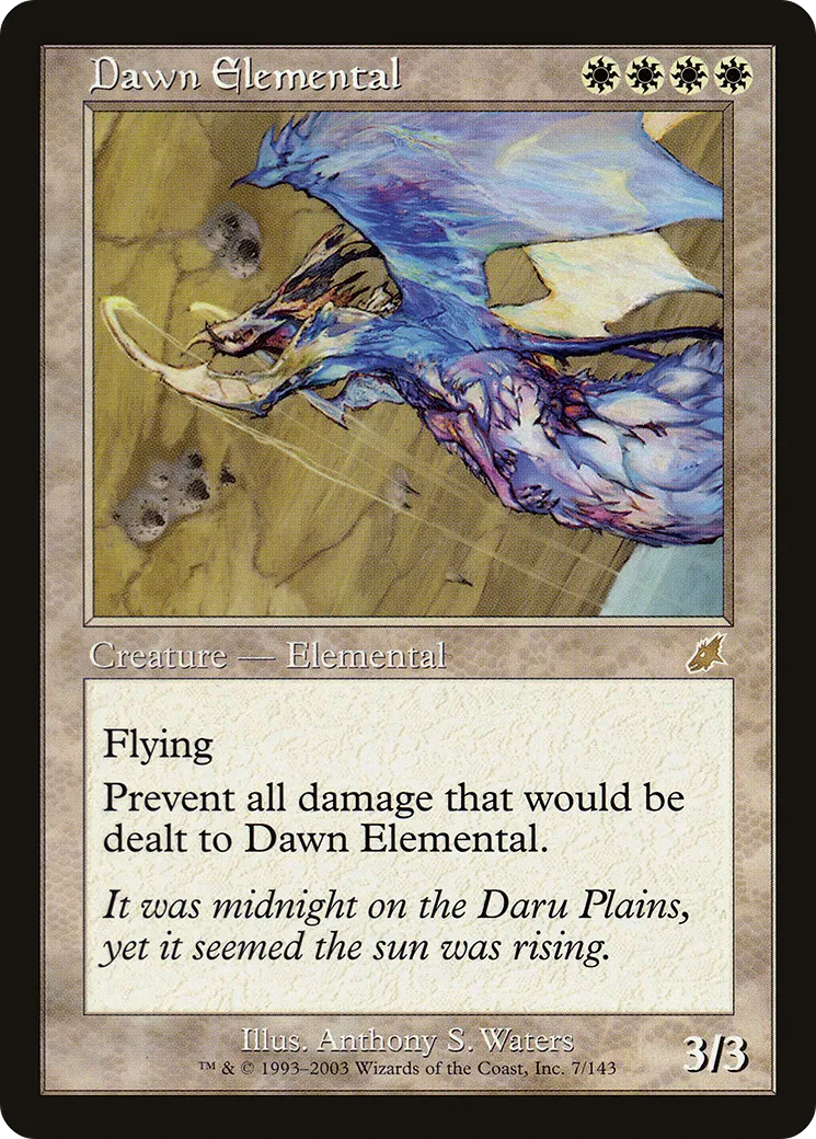 Dawn Elemental — Scourge — Magic: The Gathering