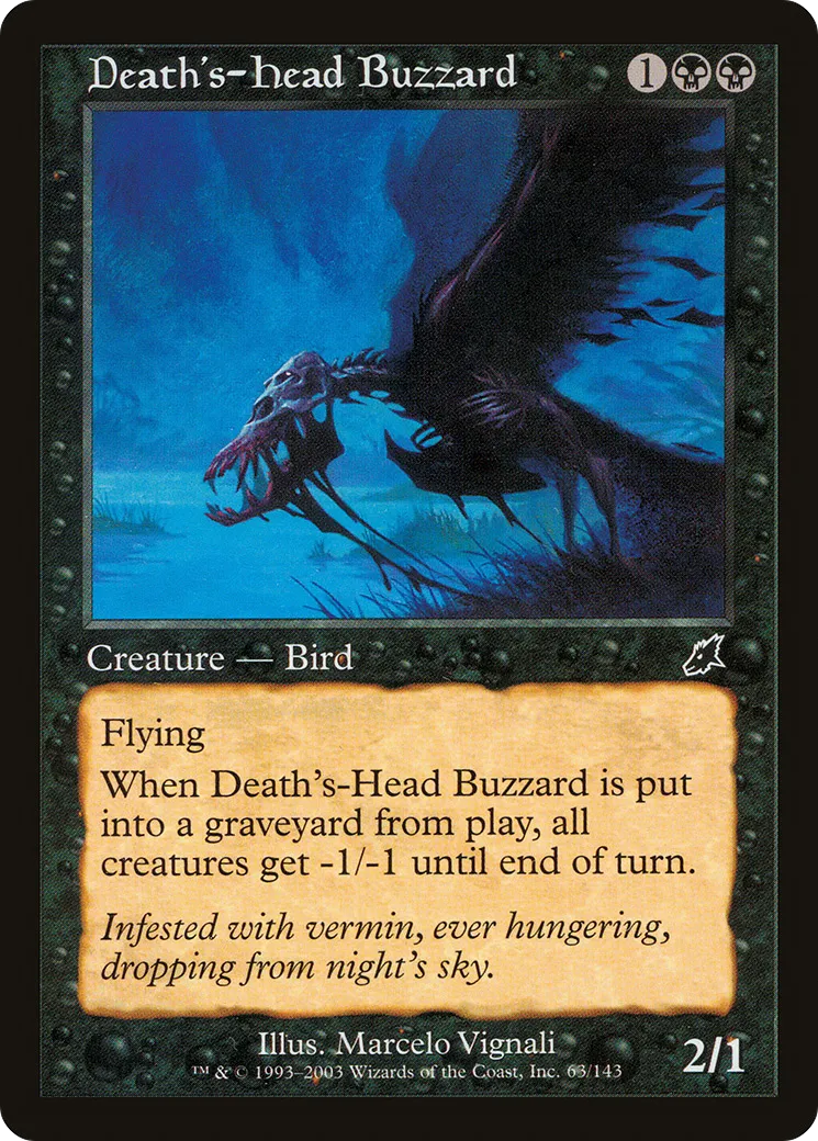 Buse tête de mort — Scourge — Magic: The Gathering