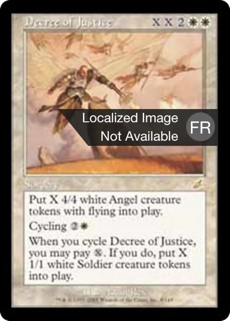 Décret de justice — Scourge — Magic: The Gathering