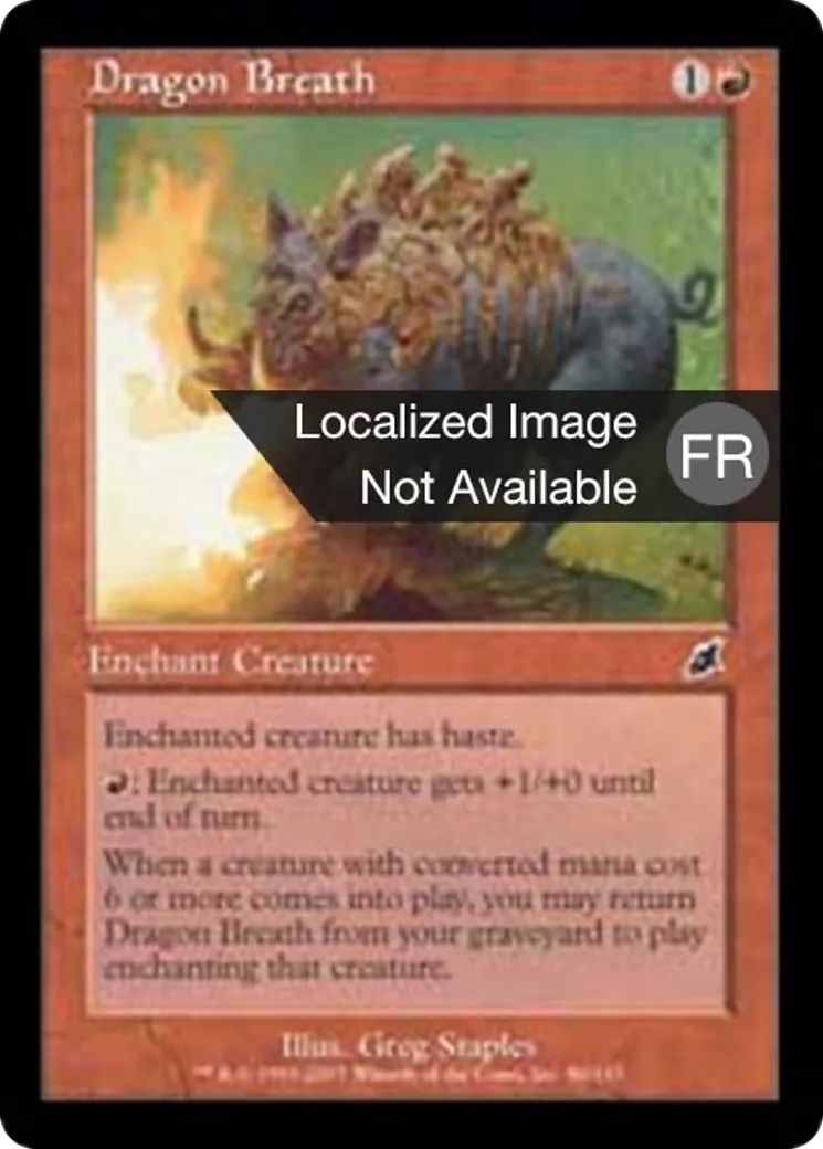 Souffle du dragon — Scourge — Magic: The Gathering