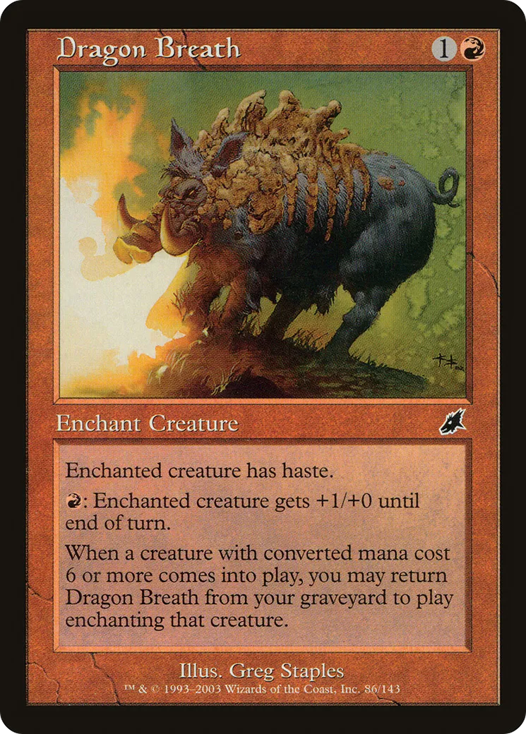 Souffle du dragon — Scourge — Magic: The Gathering