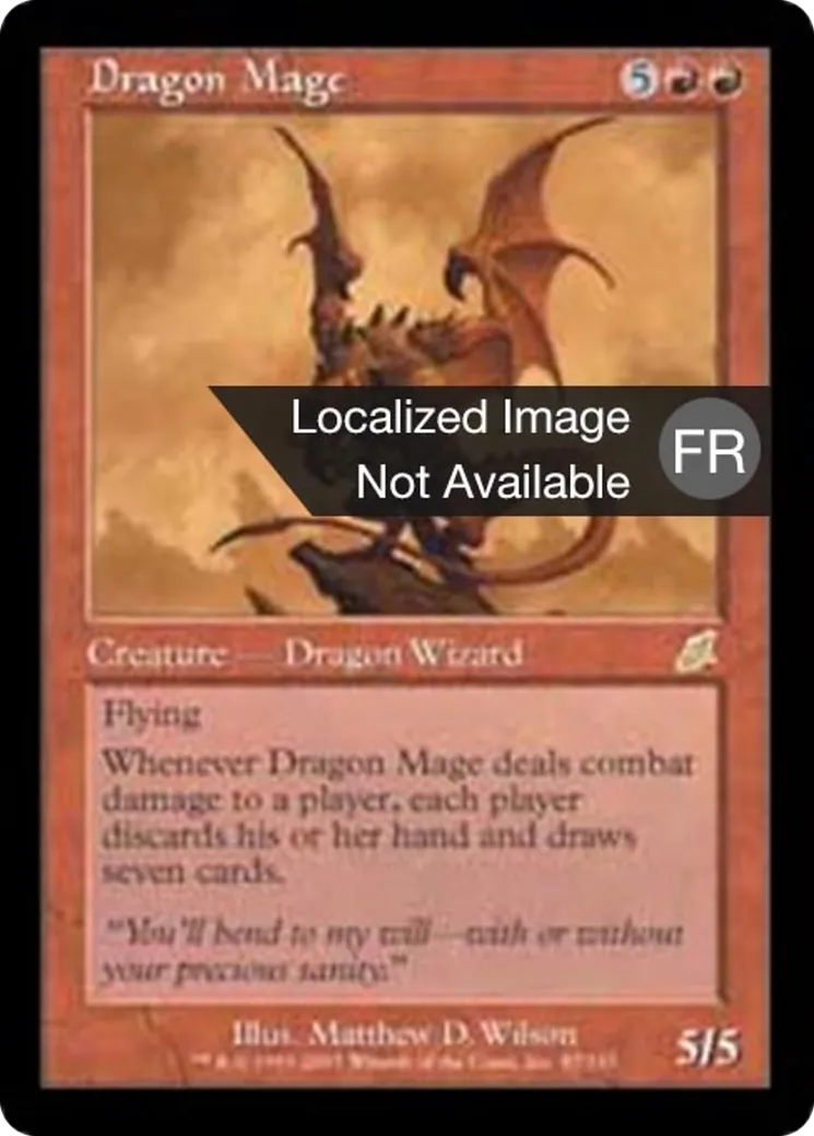 Dragon mage — Scourge — Magic: The Gathering