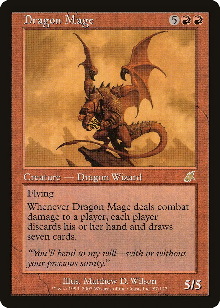 Dragon Mage — Scourge — Magic: The Gathering