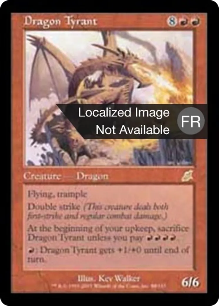 Dragon tyran — Scourge — Magic: The Gathering