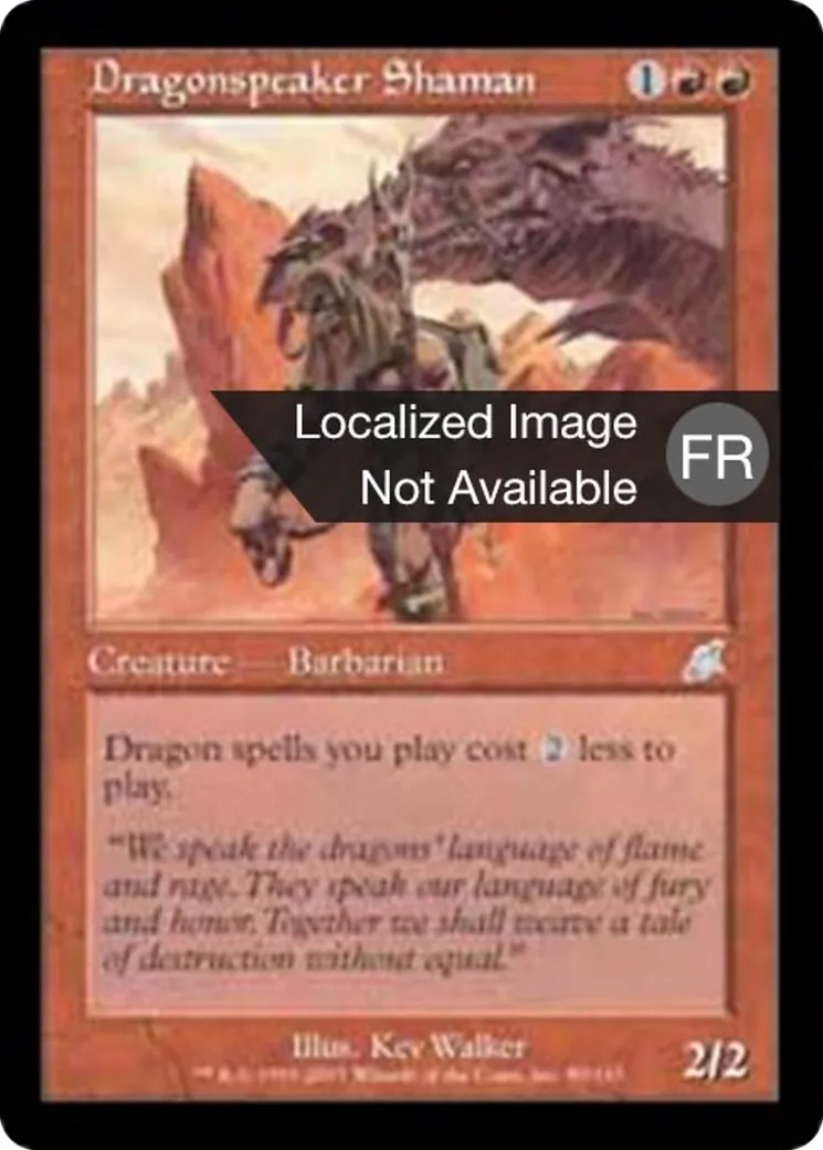 Shamane languedragon — Scourge — Magic: The Gathering