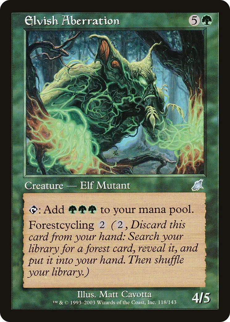 Aberration elfe — Scourge — Magic: The Gathering
