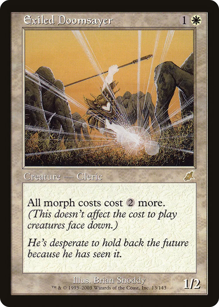 Exiled Doomsayer — Scourge — Magic: The Gathering