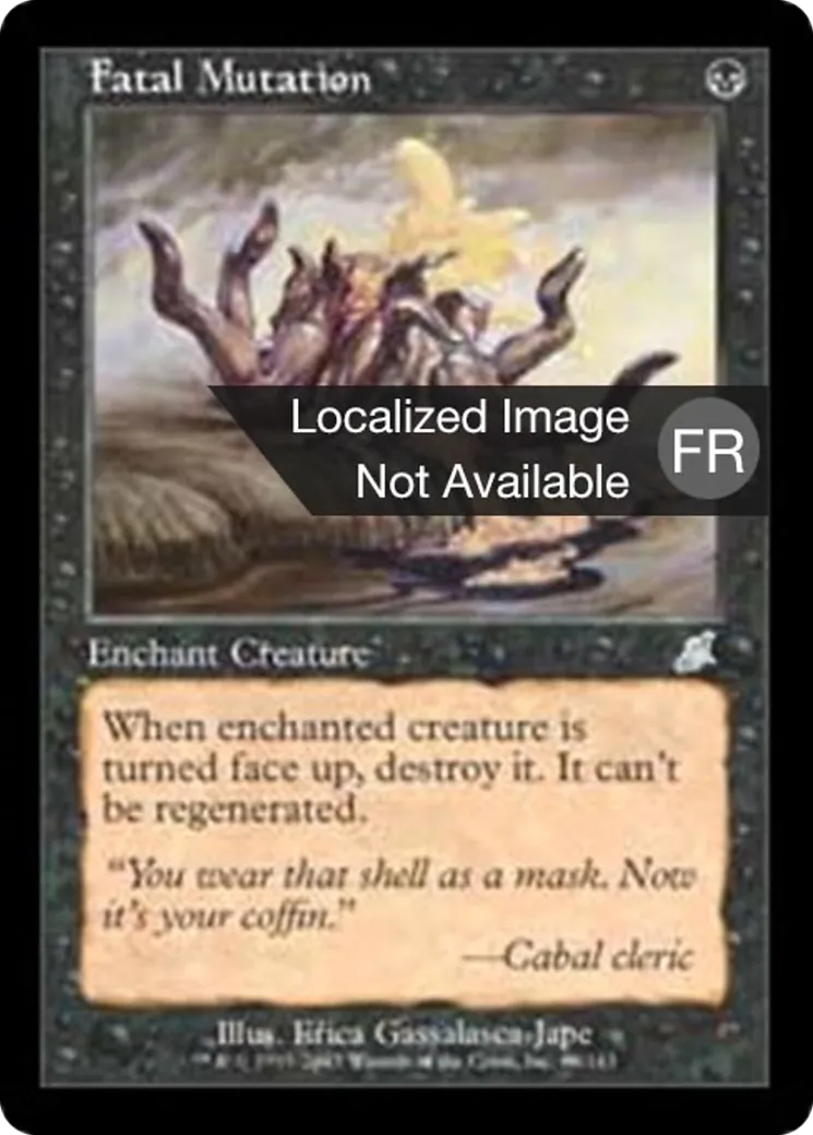 Mutation fatale — Scourge — Magic: The Gathering