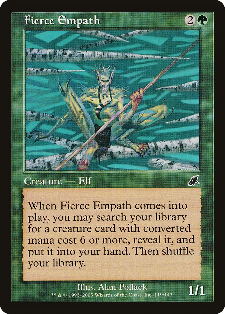 Fierce Empath — Scourge — Magic: The Gathering