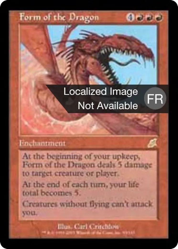 Forme du dragon — Scourge — Magic: The Gathering