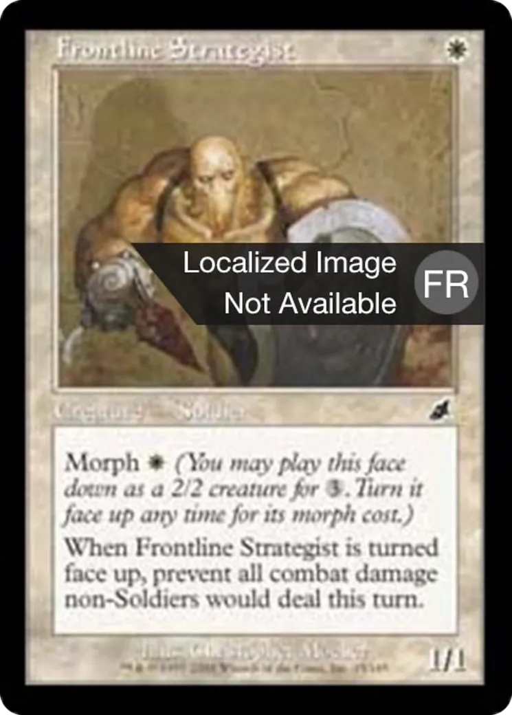 Stratège du front — Scourge — Magic: The Gathering