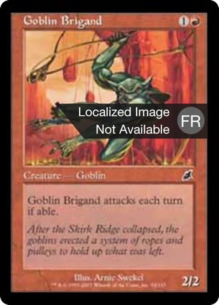 Brigand gobelin — Scourge — Magic: The Gathering