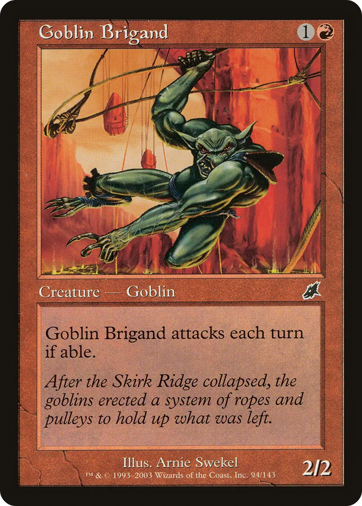 Brigand gobelin — Scourge — Magic: The Gathering