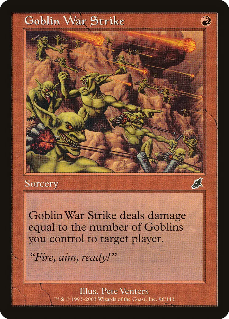 Frappe guerrière des gobelins — Scourge — Magic: The Gathering