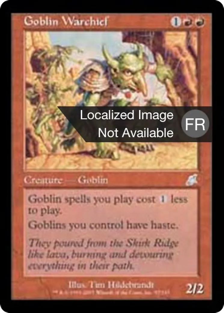 Chef de guerre gobelin — Scourge — Magic: The Gathering