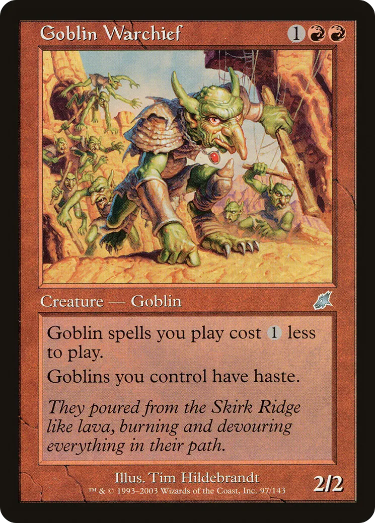Chef de guerre gobelin — Scourge — Magic: The Gathering