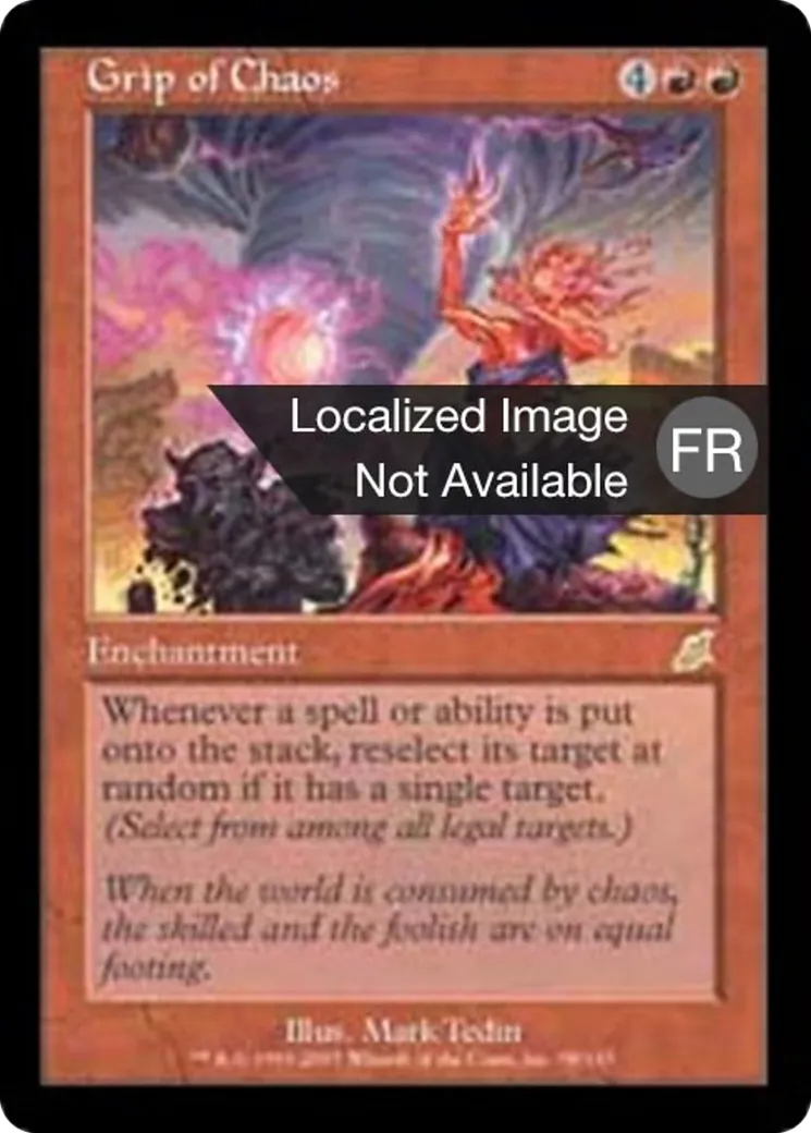 Poigne du chaos — Scourge — Magic: The Gathering