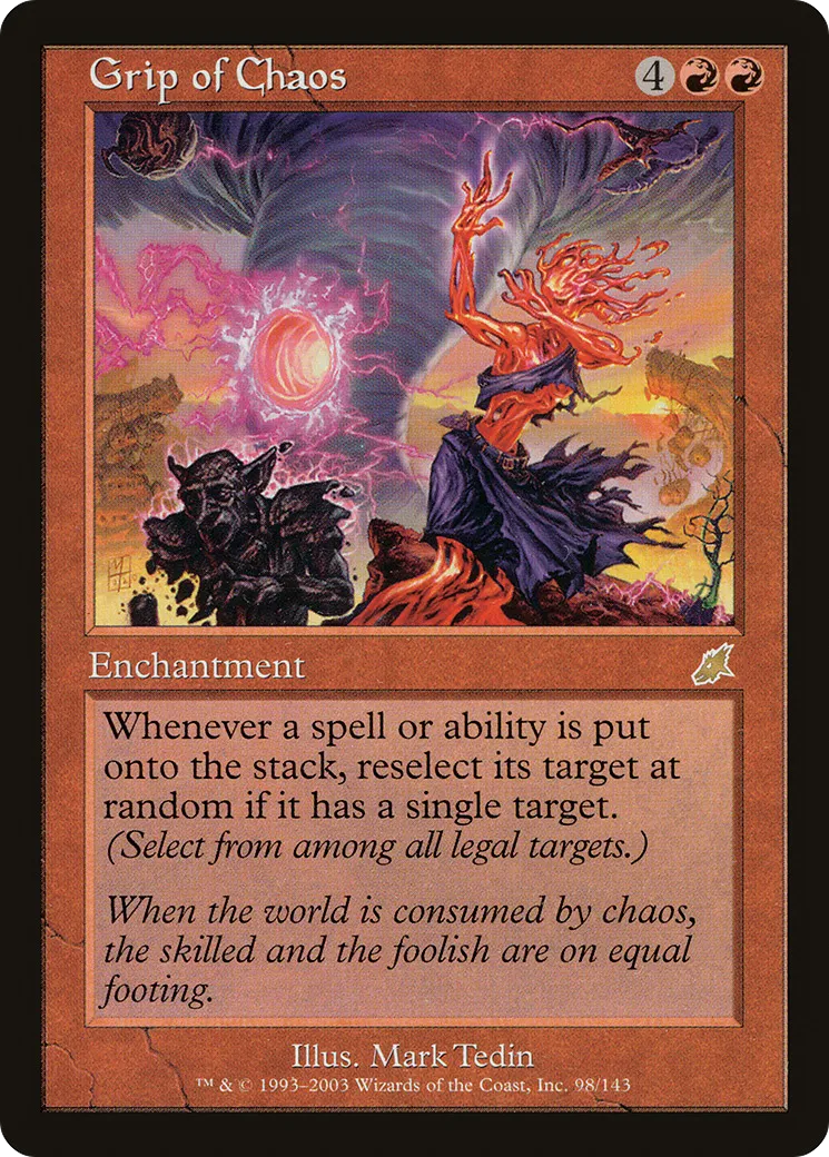 Grip of Chaos — Scourge — Magic: The Gathering
