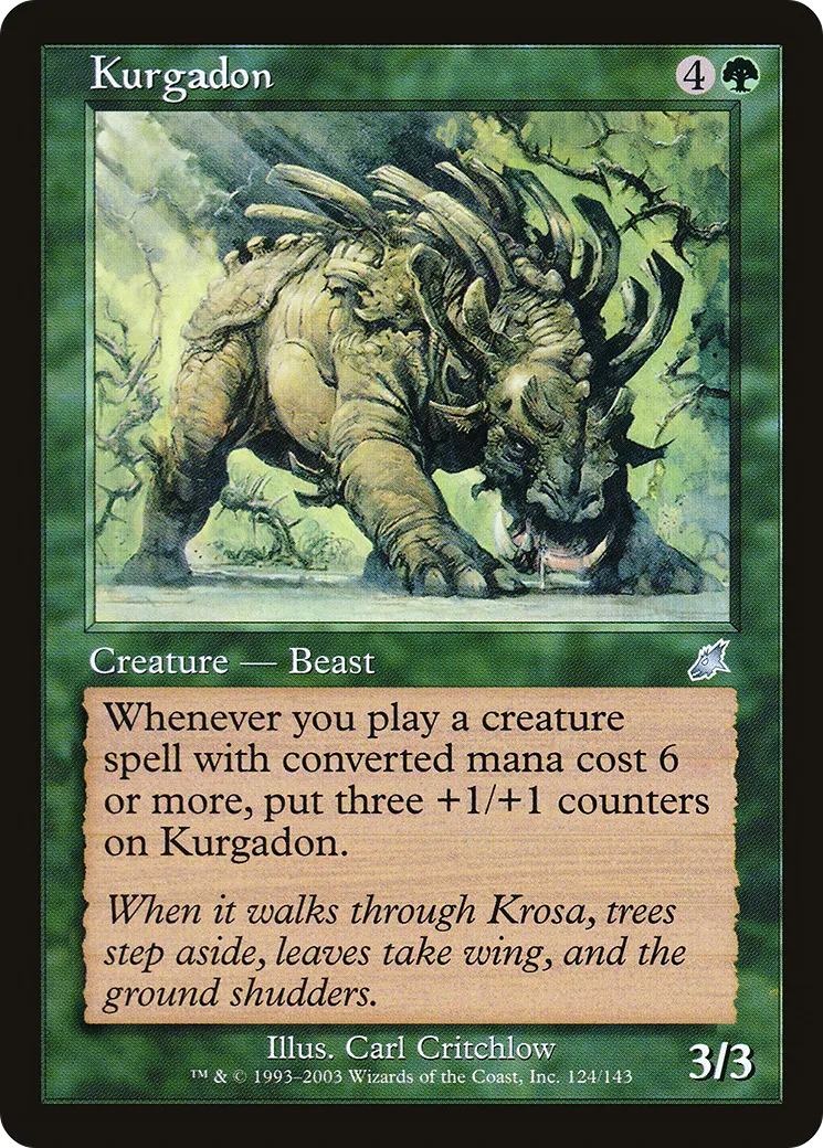 Kurgadon — Scourge — Magic: The Gathering