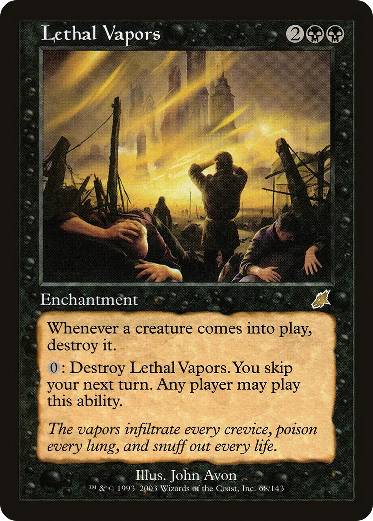 Lethal Vapors — Scourge — Magic: The Gathering