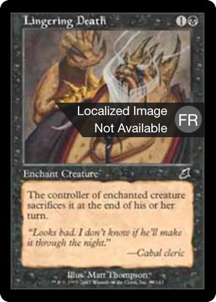 Mort persistante — Scourge — Magic: The Gathering