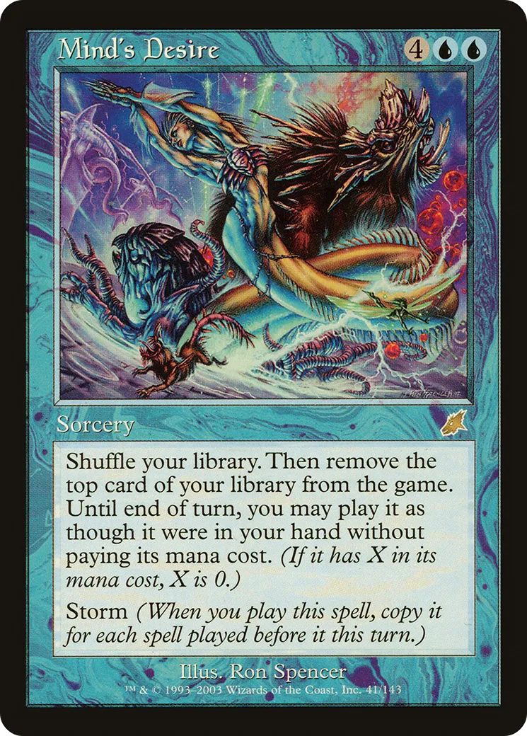 Mind's Desire — Scourge — Magic: The Gathering