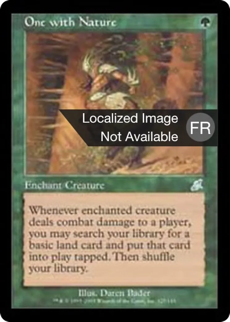 Fusion avec la nature — Scourge — Magic: The Gathering