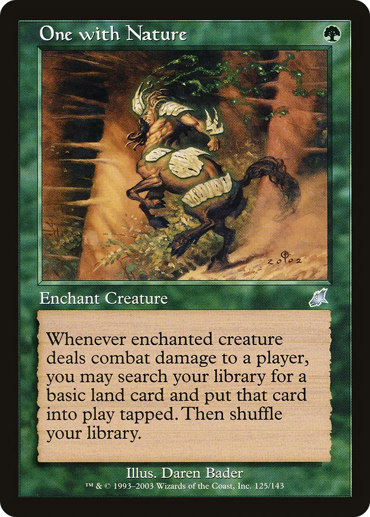 Fusion avec la nature — Scourge — Magic: The Gathering