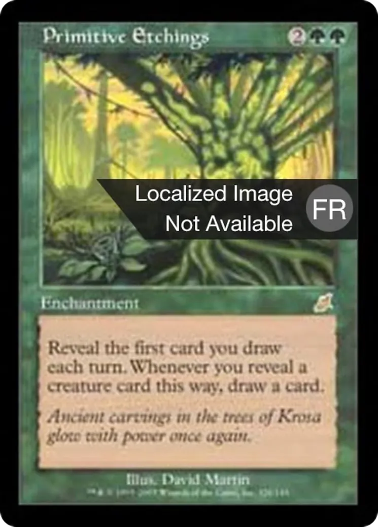 Gravures primitives — Scourge — Magic: The Gathering