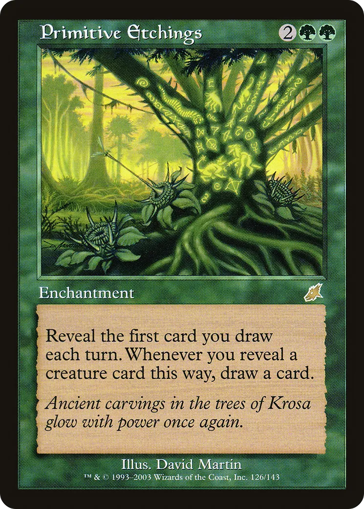 Primitive Etchings — Scourge — Magic: The Gathering