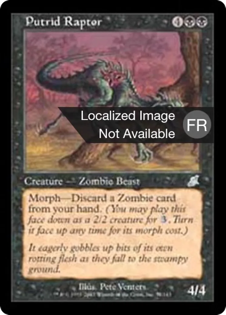 Raptor putride — Scourge — Magic: The Gathering