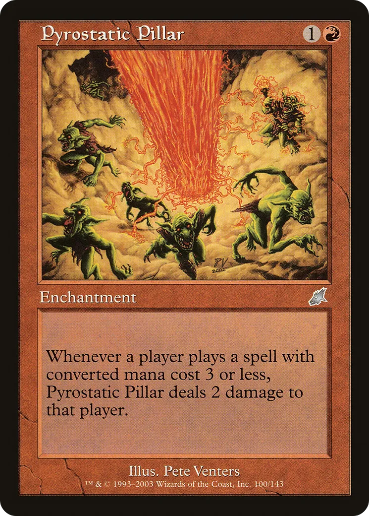 Pyrostatic Pillar — Scourge — Magic: The Gathering