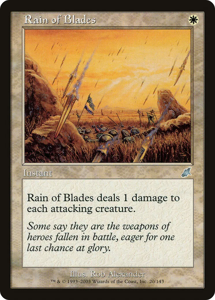 Rain of Blades — Scourge — Magic: The Gathering